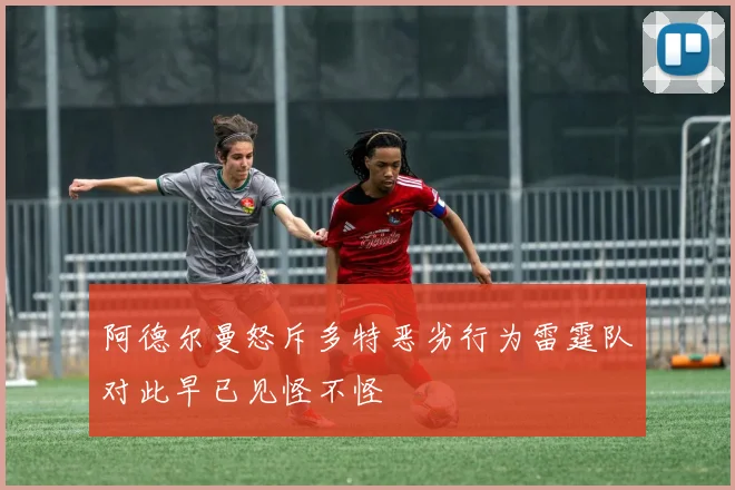 阿德尔曼怒斥多特恶劣行为雷霆队对此早已见怪不怪